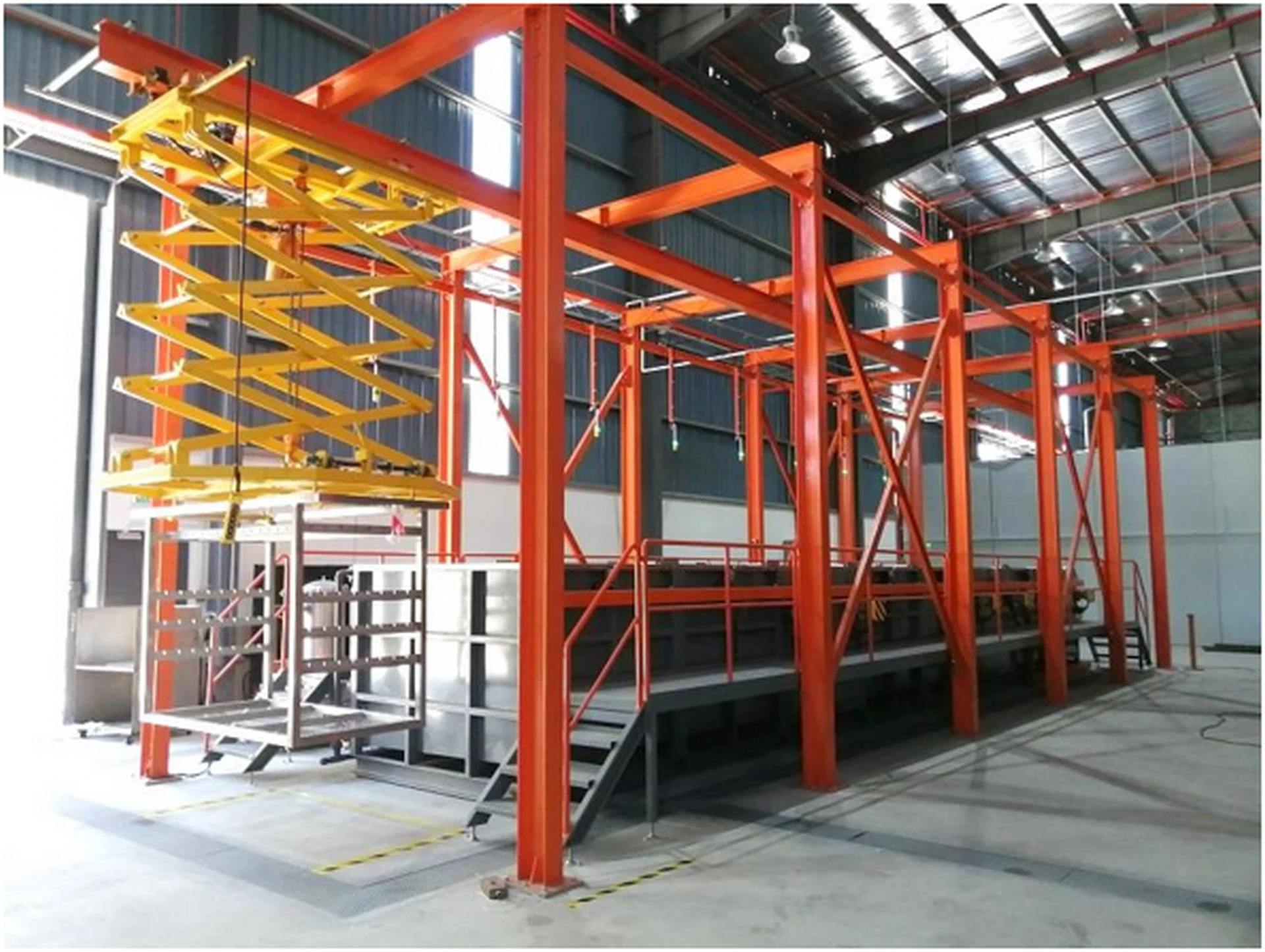powder coating batch system 1