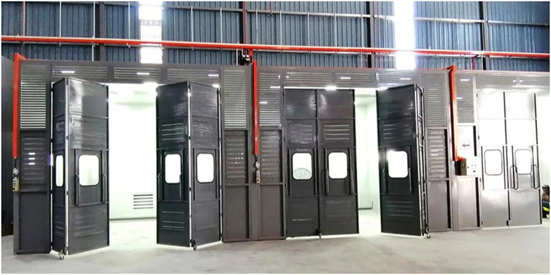 powder coating batch system 4
