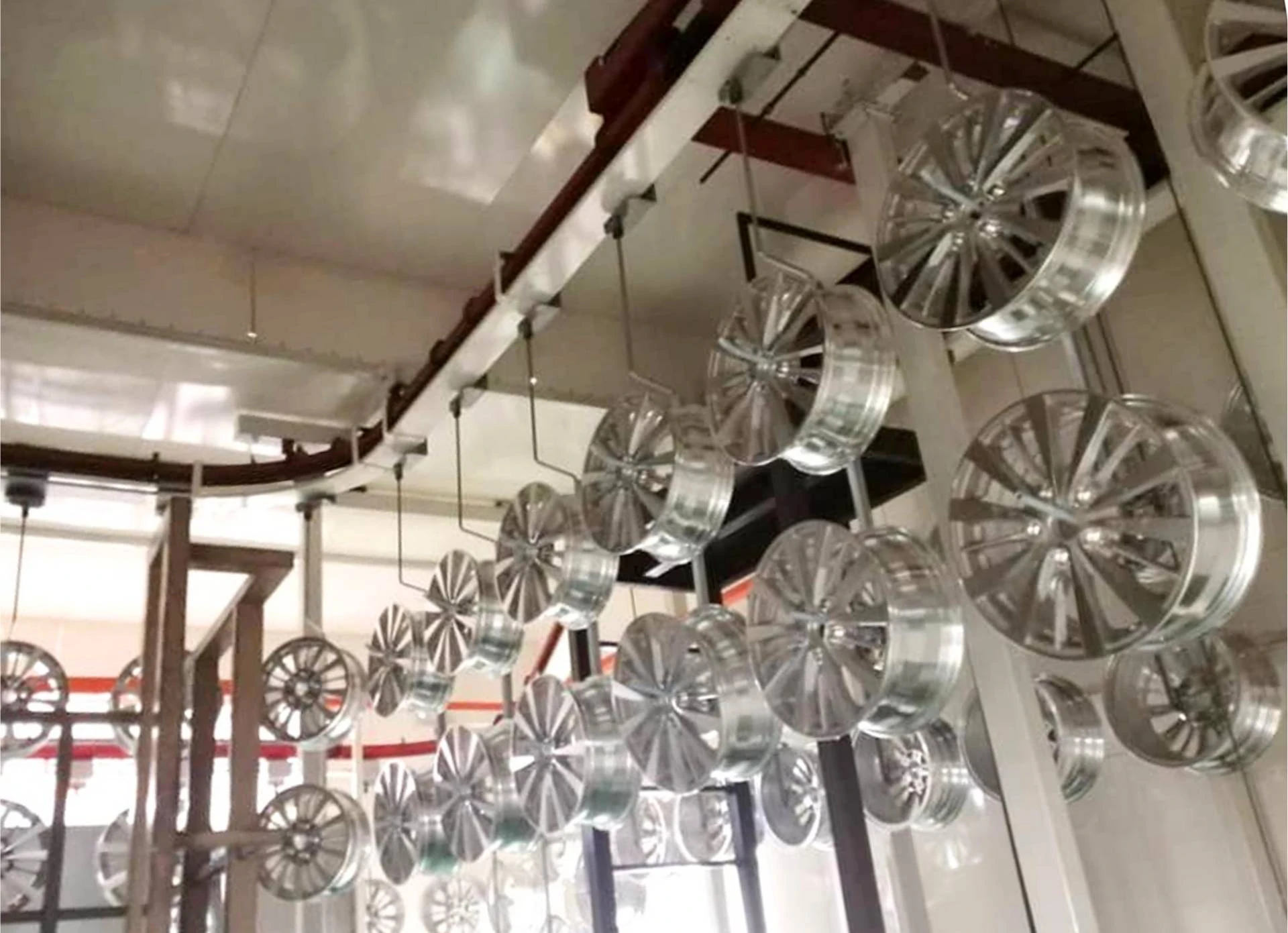 Rim Wheel Powder Coating Line 1